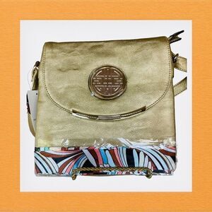 ‎GOLD CROSSBODY BAG